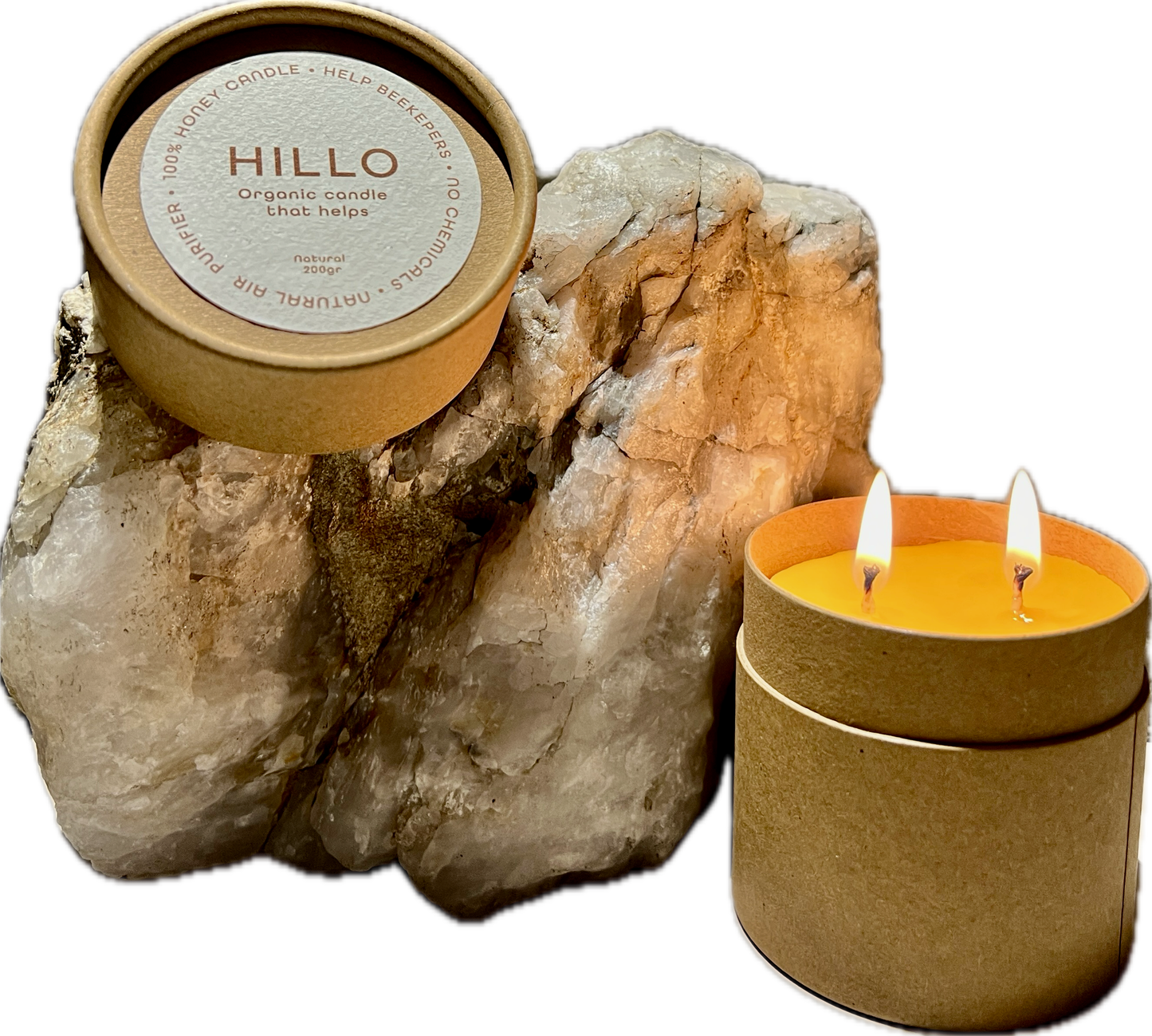 Hillo - Organic candle